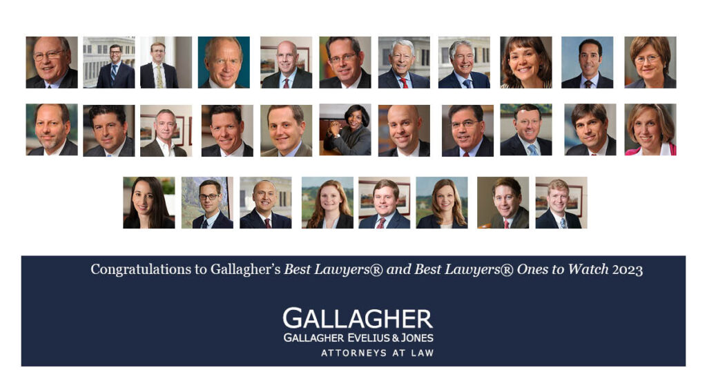 Photo of Gallagher Attorneys in Best Lawyers 2023