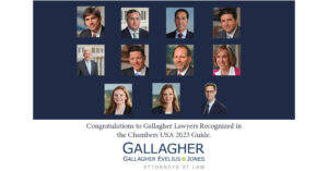 Gallagher attorneys ranked in Chambers USA 2023